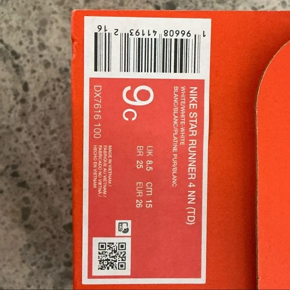 Nike Star Runner 4 (Toddler 9C) NIB - Picture 2 of 2